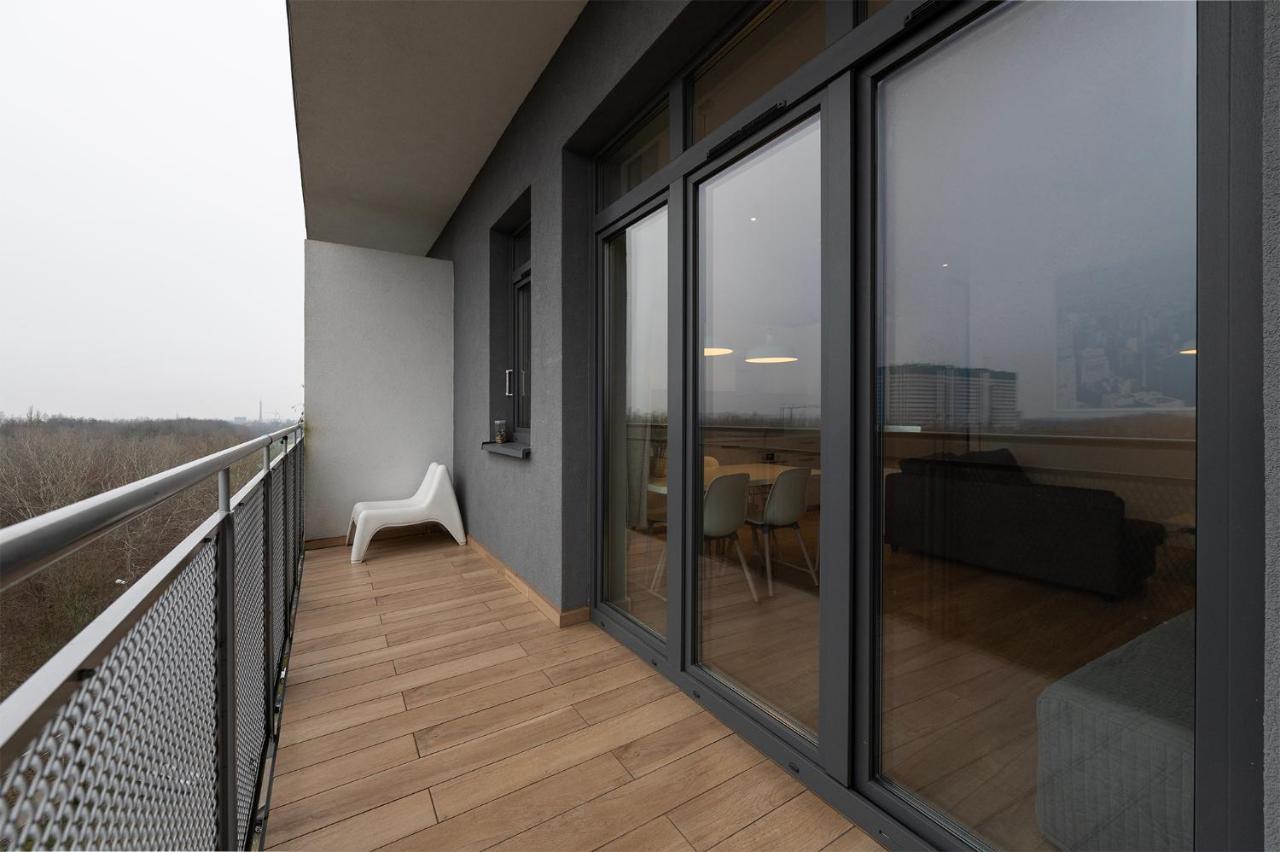 Penthouse With A View Of Lodz & Free Parking 아파트 외부 사진